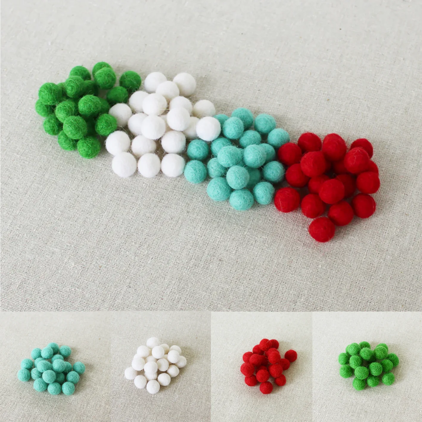 

1cm Wool Felt Balls