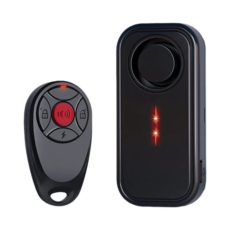 57BA Compact Anti Theft Security Alarm set for Bike Window Door Pool Gate & Safe
