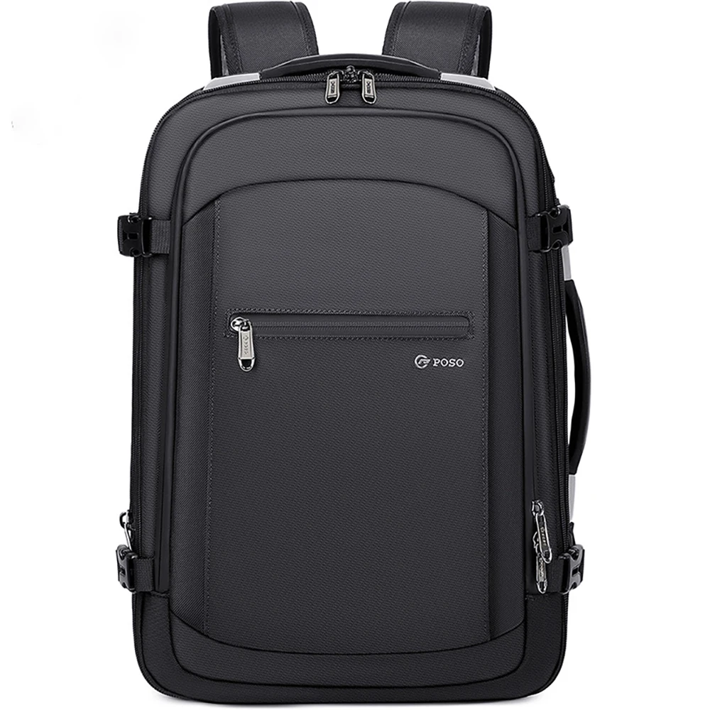 

Business travel high-value computer bag shoulders 17-inch short-distance expansion large capacity anti-theft travel backpack men