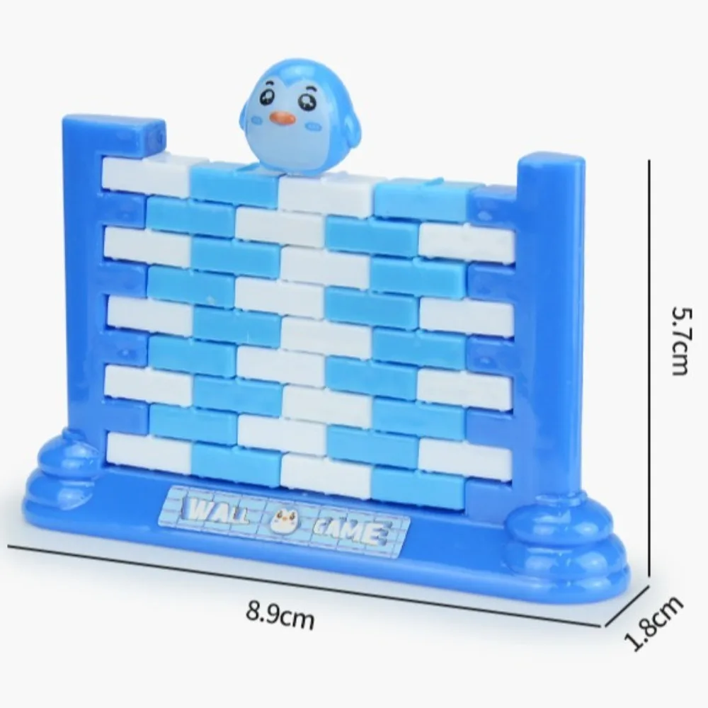 Demolish Wall Penguin Push Wall Board Game Saving Penguins Plastic Interactive Battle Toys Educational Parent-Child