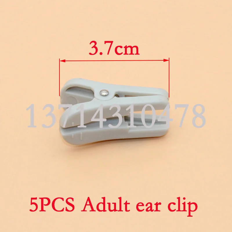 5PCS SpO2 Sensor Accessories Adult/ Animal Tongue/ Ear Clip.