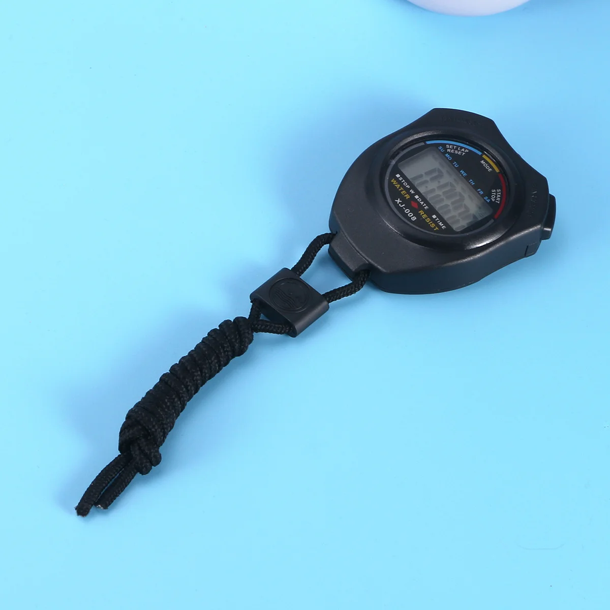 

Electronic Stopwatch Lcd Digital Timer Chronograph Counter For Sports Training Running Study Black