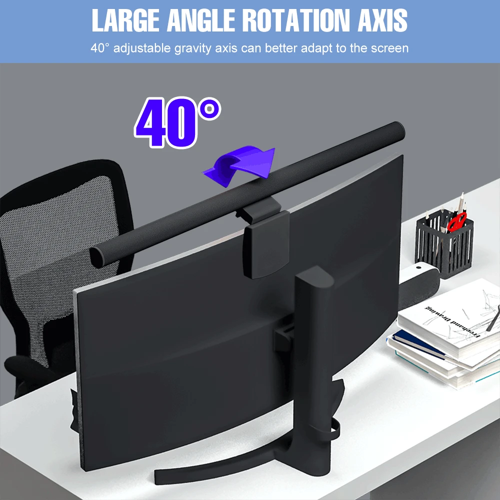 Led Monitor Light Bar Screen Hanging Light Computer Desk Lamps USB Reading Lights Monitor For PC Gaming Lighting Office Study