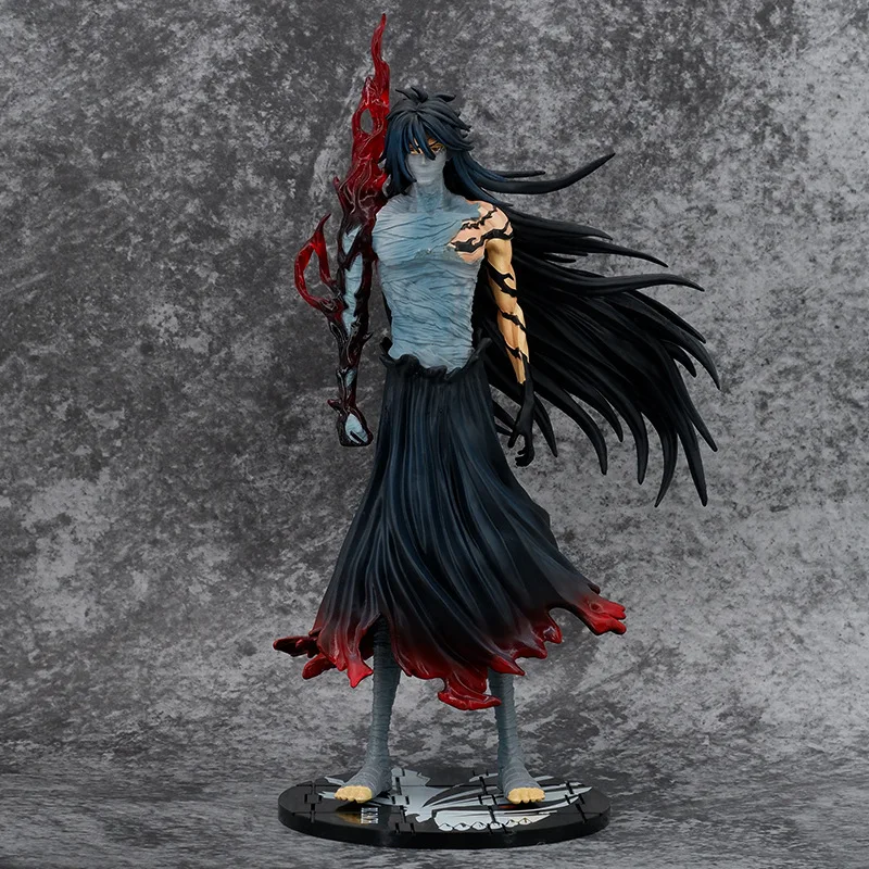 34cm Anime Bleach Hollow Ichigo Figure Character Bull Head Kurosaki Ichigo bloodbath Action Figurine Collectible Model Toy Gift