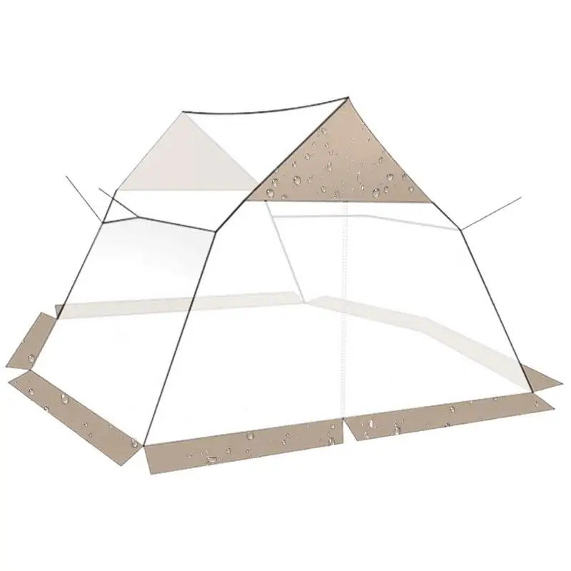 

Camping Screen Tent Rainproof Screen Tent With 10 Ground Nails Screen Shelter Outdoor Canopy For Camping Trip Backyard Beach