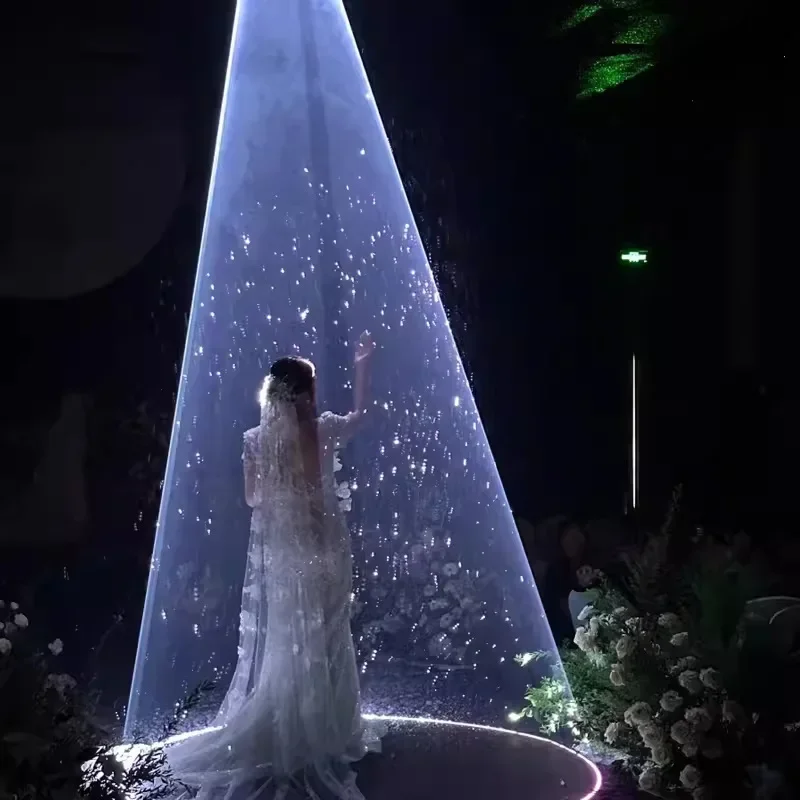 Applicable to Cinderella Dream Wedding Laser Light 2W Full Color Animation Mobile APP Wireless Control Wedding Party Stage Light