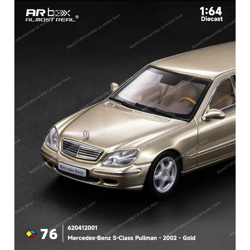 【New in Stock】ARbox 1/64 Mercedes W220 Extended Model, Ideal Choice for Collection and Display view 4