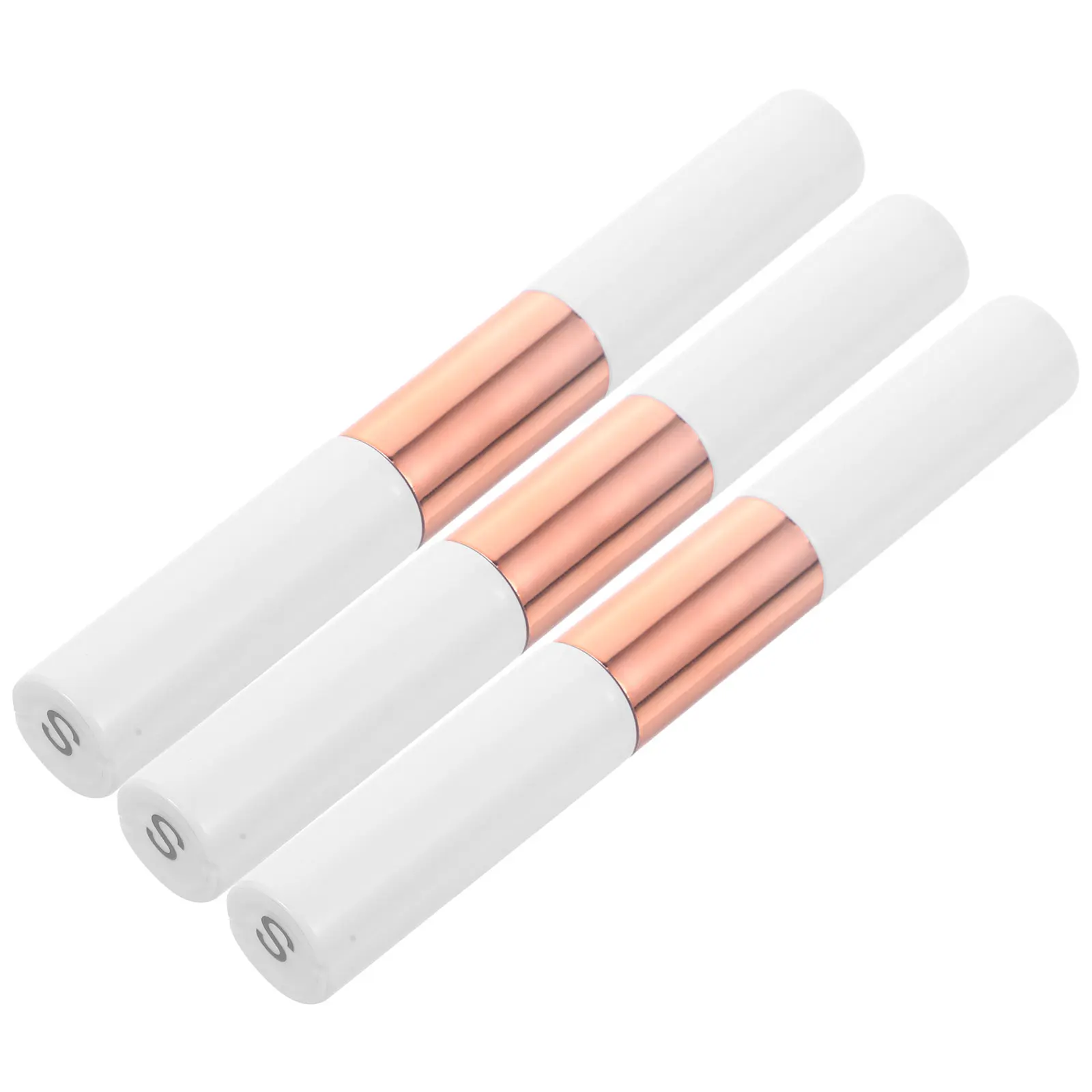 

3 Pcs False Eyelash Glue and Rose Gold Rings for Extensions Plastic Shell