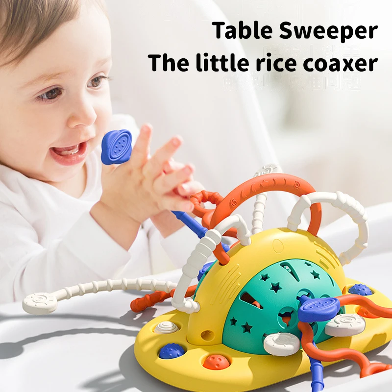 Children Finger Grasp Training Pull String Toys Aiding in Fine Motor Skills Train Toys Early  Education Sensory Development Toys