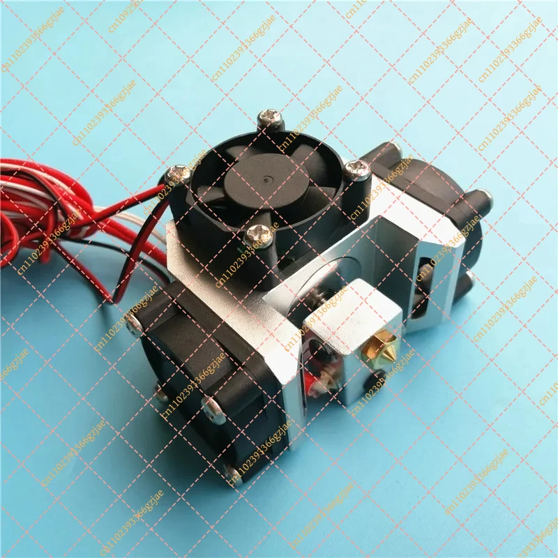 v6-metal-hotend-upgrade-kit-with-cooling-fan-duct-circular-heat-sink-3010-fans-compatible-with-titan-um2