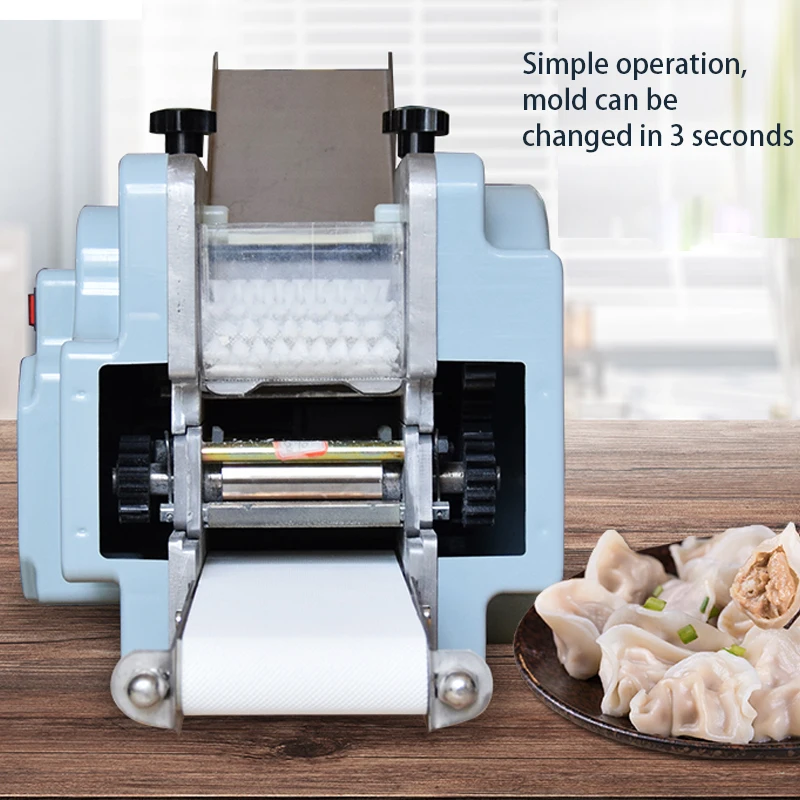 

electric round Dumpling Skin machine slicer wonton rolling pressing food processing maker square wonton wrapper making 220v/110v