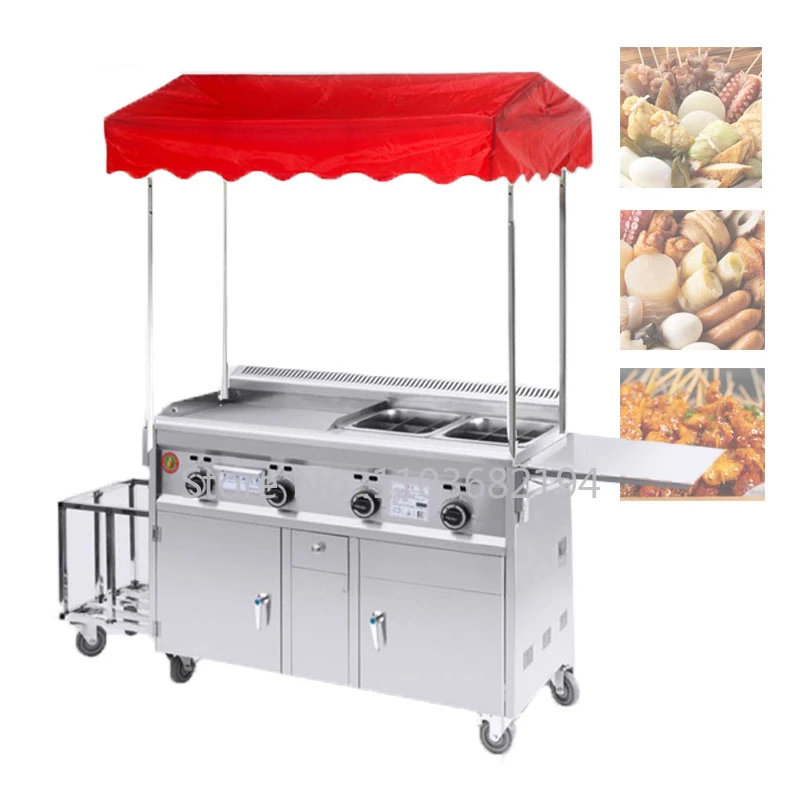 Mobile Multifunctional Street Food Snack Car Machine/ Fast Food Van / Electric Food Truck