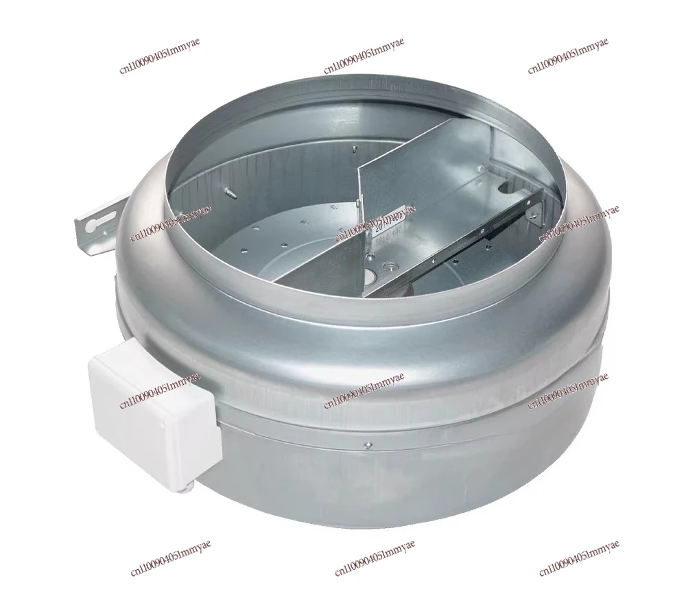 Large air volume, strong turbocharged circular duct fan, kitchen smoke exhaust