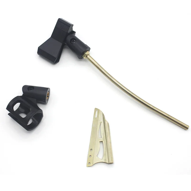 Alto/Tenor Sax Microphone Clip - Aluminum Performance Mic Stand for Live Shows view 2