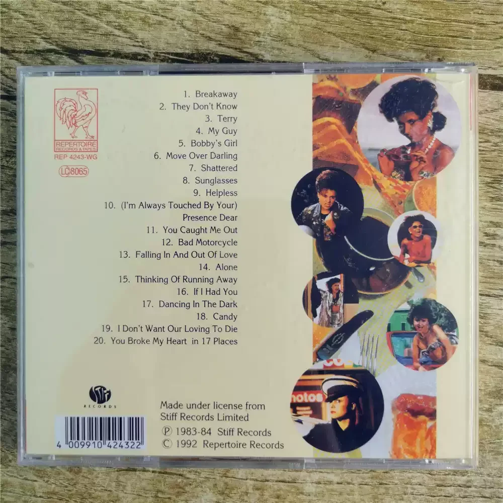 القرص المضغوط تريسي أولمان أفضل من تريسي أولمان، النوع إلى الأبد: التركيز على موجة البوب روك + موجة جديدة، مع لمسة مرحة. #4