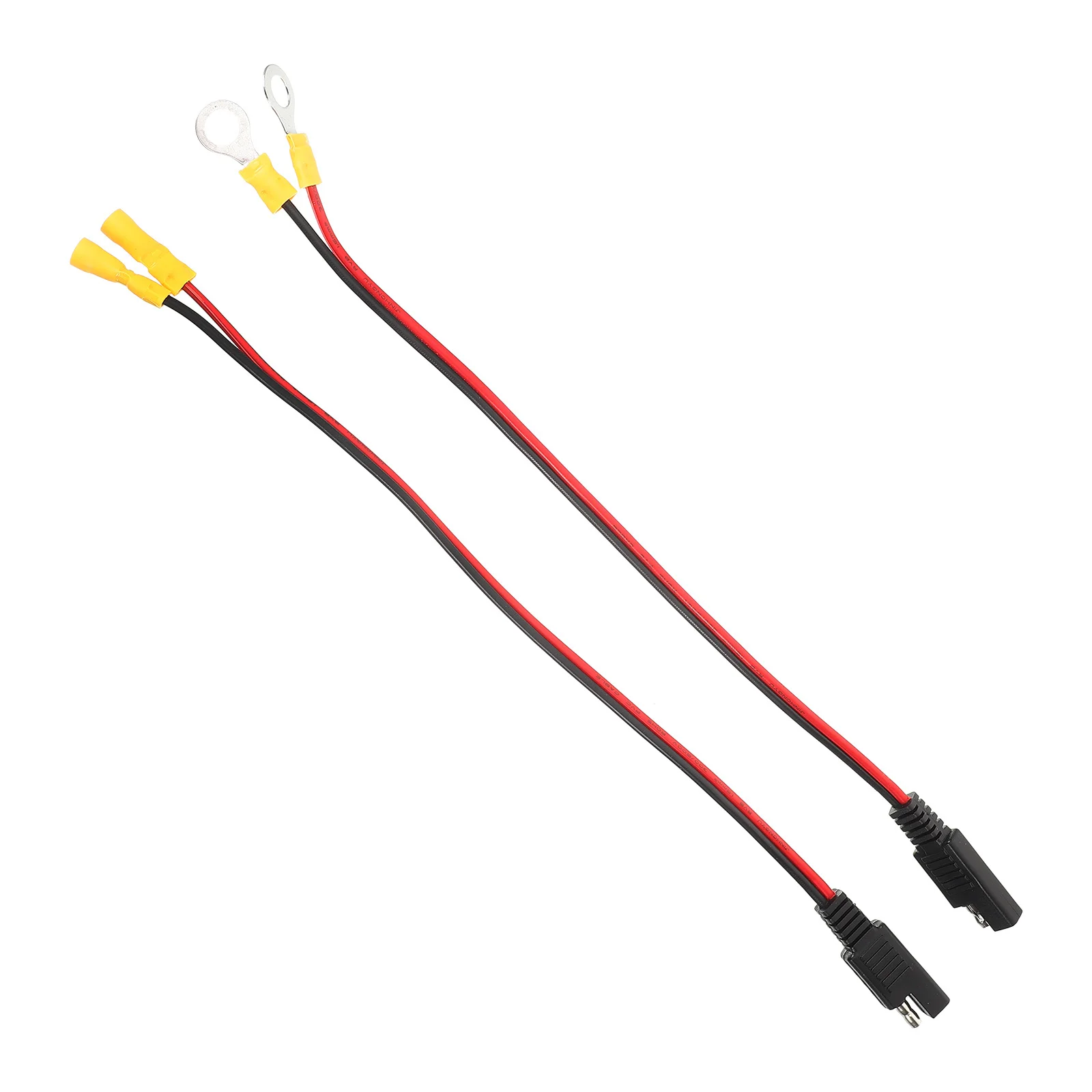 

2pcs Sae Connector Cable 12V Power Connection For Car Tractor Rv Yacht Solar Panel Extension Quick Disconnect Plug