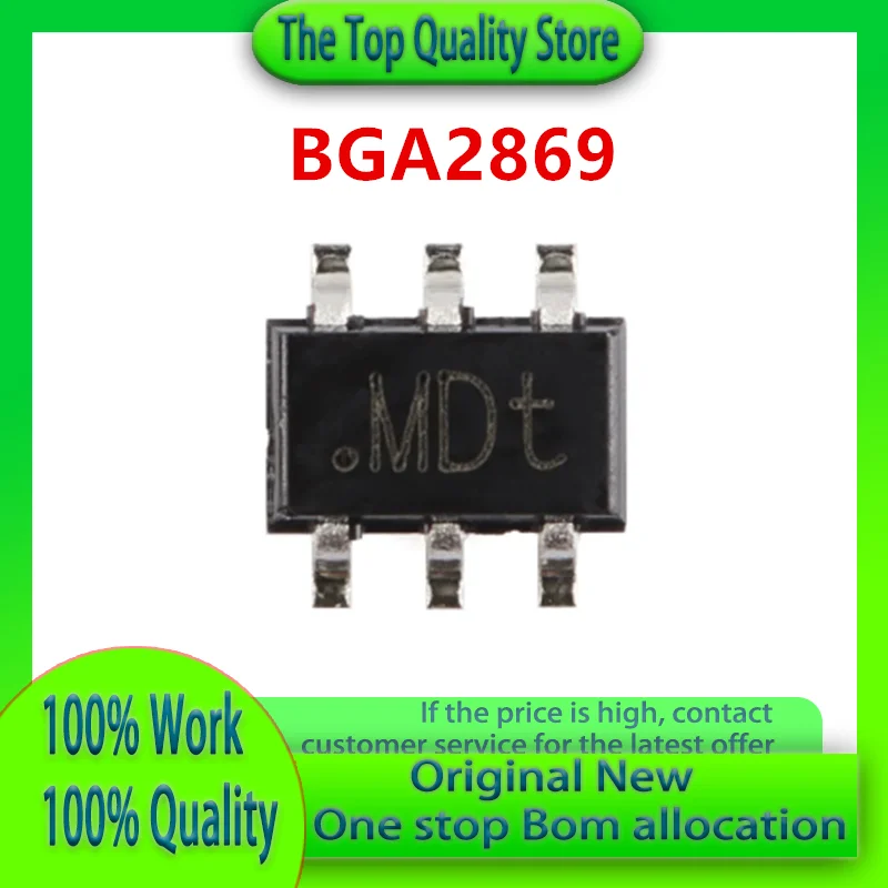 10pcs/lot 100% NEW BGA2869 SOT-363 MDT*