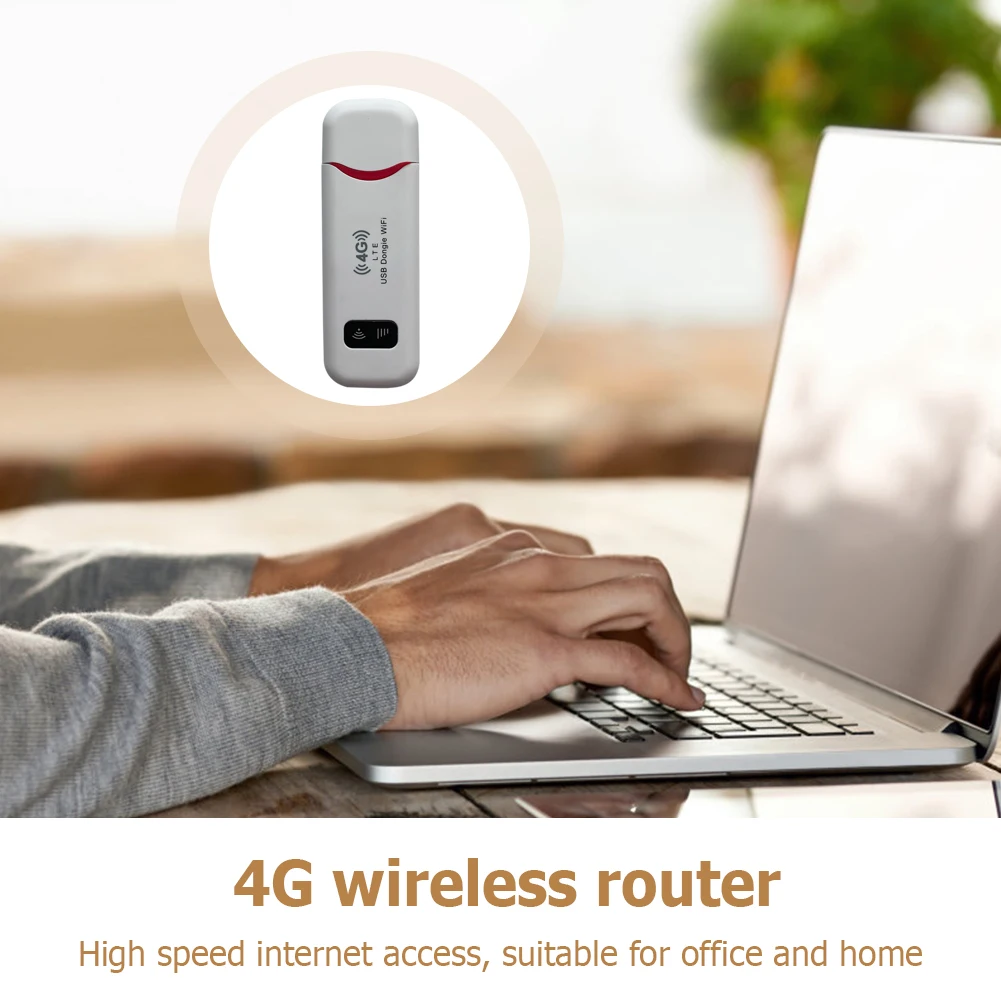 4G LTE Wireless Router USB Dongle 150Mbps Modem Stick Mobile Broadband Sim Card Wireless WiFi Adapter Network Card Router Home