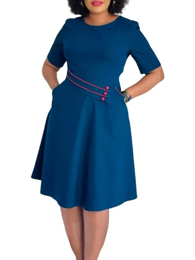 

Африканские платья для женщин, элегантное платье миди Дашики на 2023 год, лето-осень, женская традиционная африканская одежда Fairy Dreaes