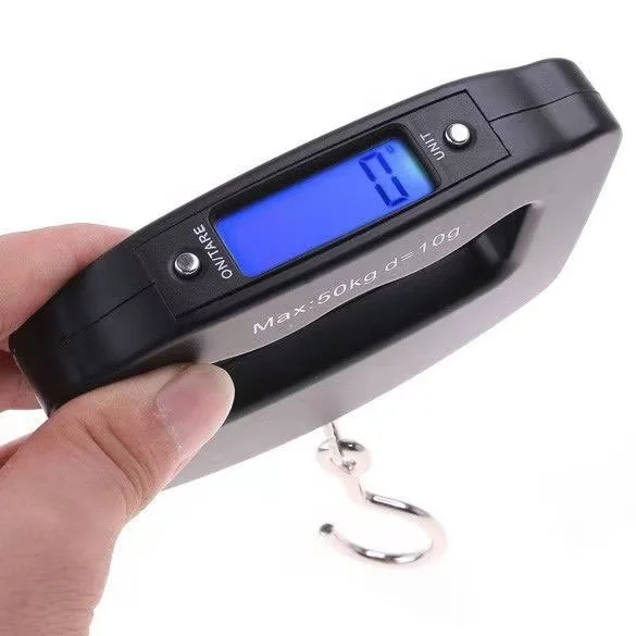 Handheld Digital Luggage Scale with Grip for Travel Portable Electronic Weighing Suitcase