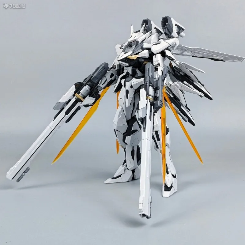 Luobo Anime Originele Humanoid Armored Company Series White Dew Anime Action Assembly Model Speelgoed Collectible Model Cadeaus voor jongens