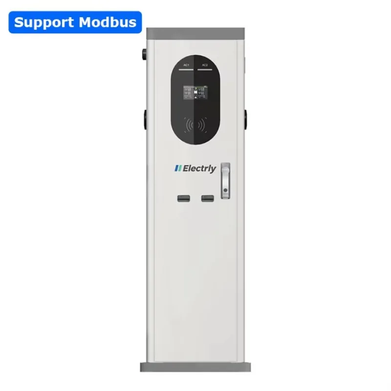 

Electrly A2 Professional 7kW*2 Intelligent New Energy Vehicle Charging Pile Modbus for Car Wall-mounted Ev Charger