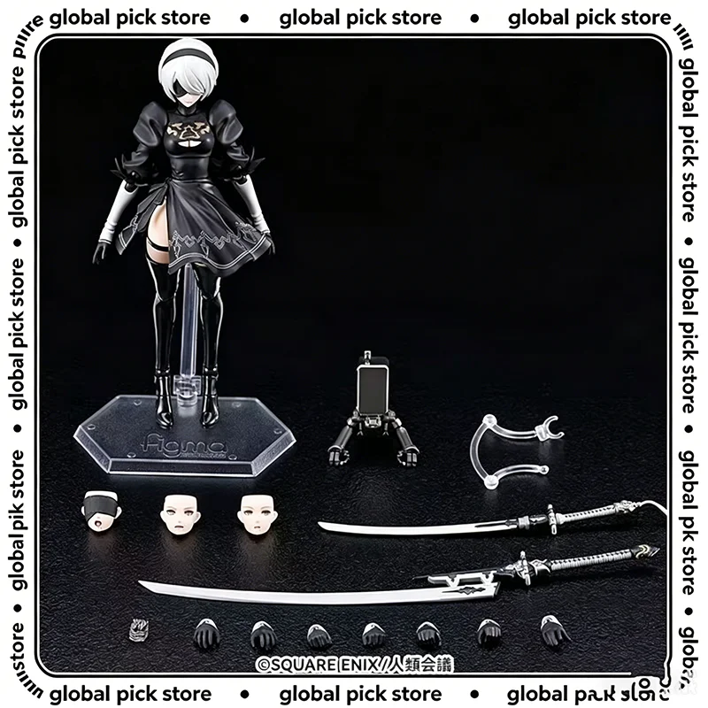 Model Kit Nier Automata - Аниме-фигурка GSC Figma 2B (Yorha No.2
