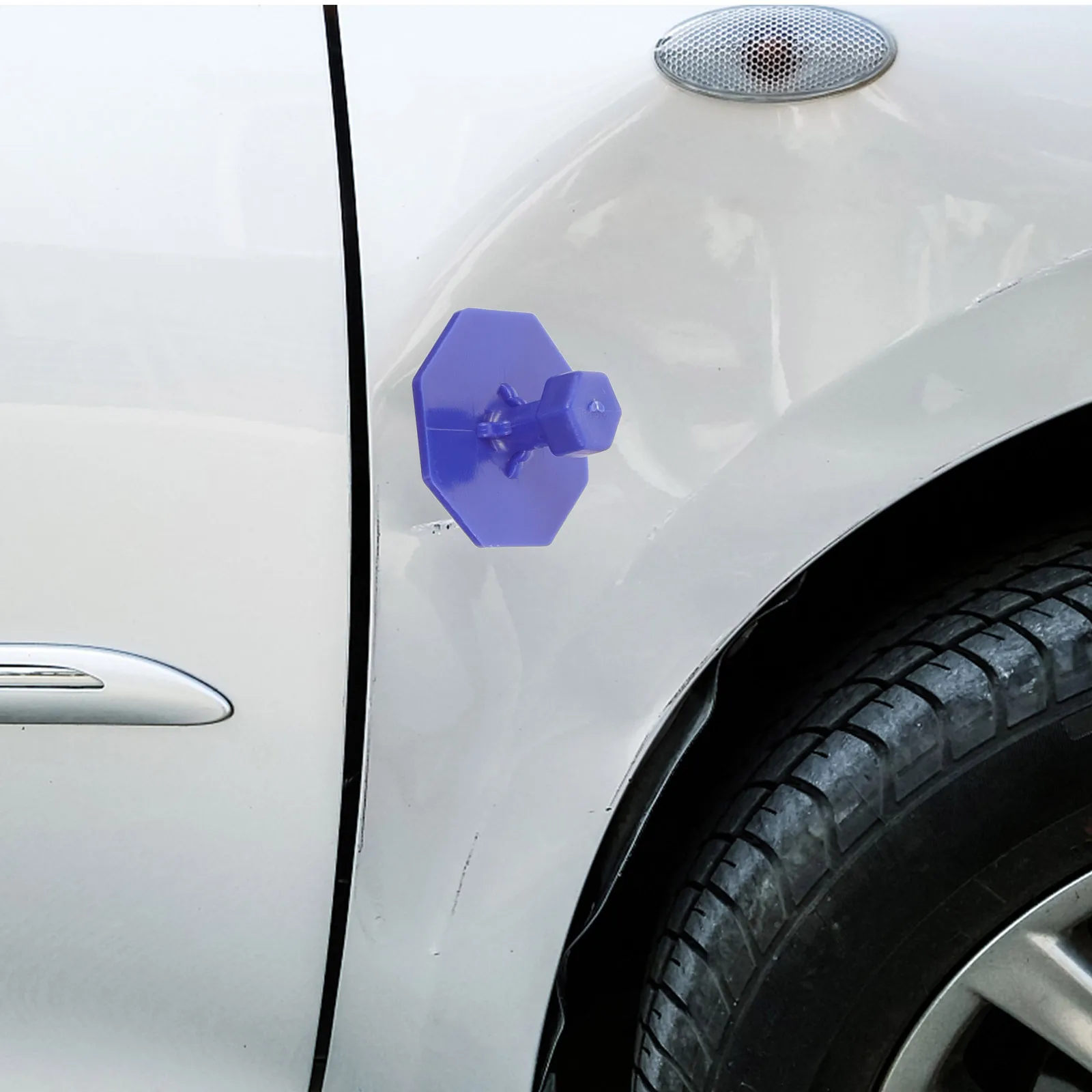 1 مجموعة السيارات دنت مجموعة إزالة سهلة الاستخدام دائم البلاستيك سيارة إصلاح أداة دنت مجتذب مجتذب أدوات الجسم السيارات أداة إزالة الصواميل