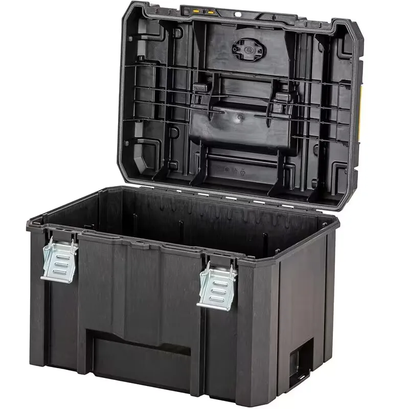 DEWALT DWST83346 DWST83347 TSTAK IP54 Mobile Storage Box Lockable Waterproof Dustproof Stackable Tool Box