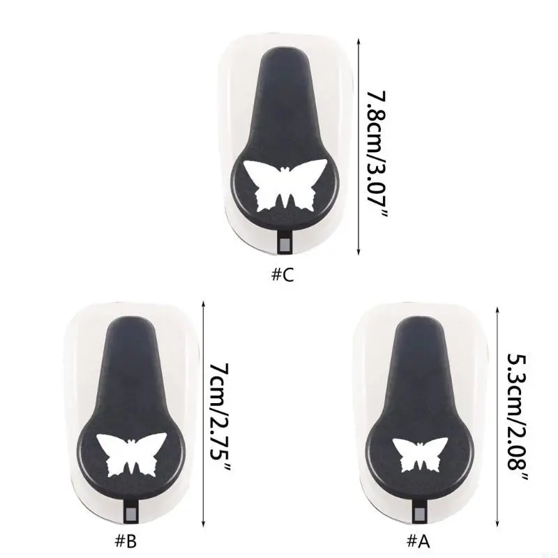 Бумажный удар бабочка отверстия из перфоратора бумаги для изготовления приглашения