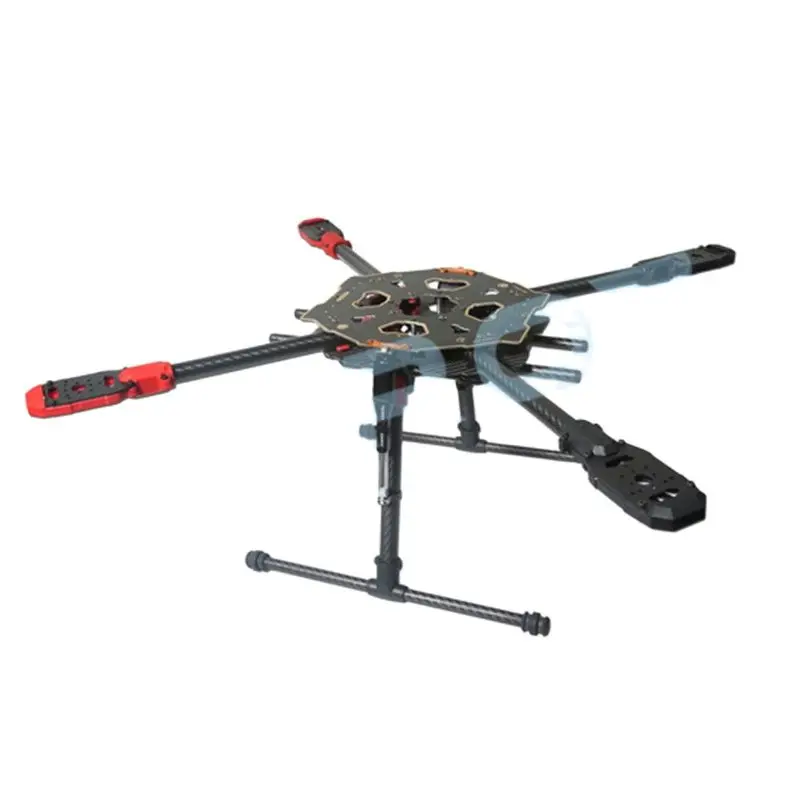 Tarot TL65S01 650 Sport Carbon Fiber Quadcopter with Electronic Folding Landing Gear for RC FPV Photography