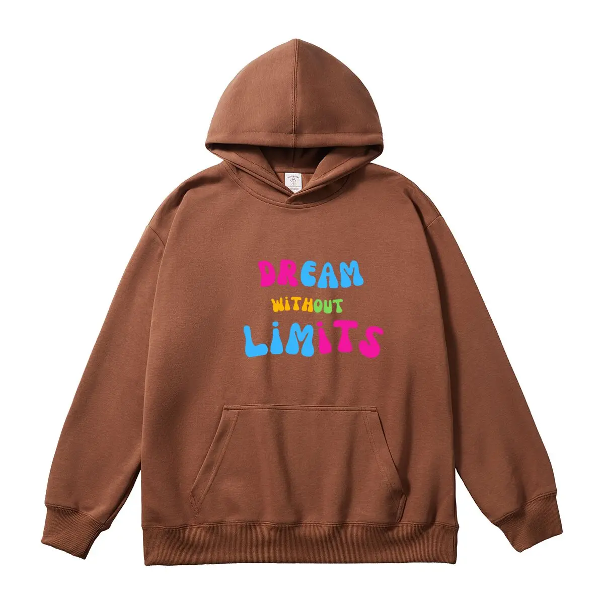 Women's Hooded Pullover Oversized Hoodies Colorful Graphic Printed Autumn Thick Sportswear Classic Female Sweatshirt