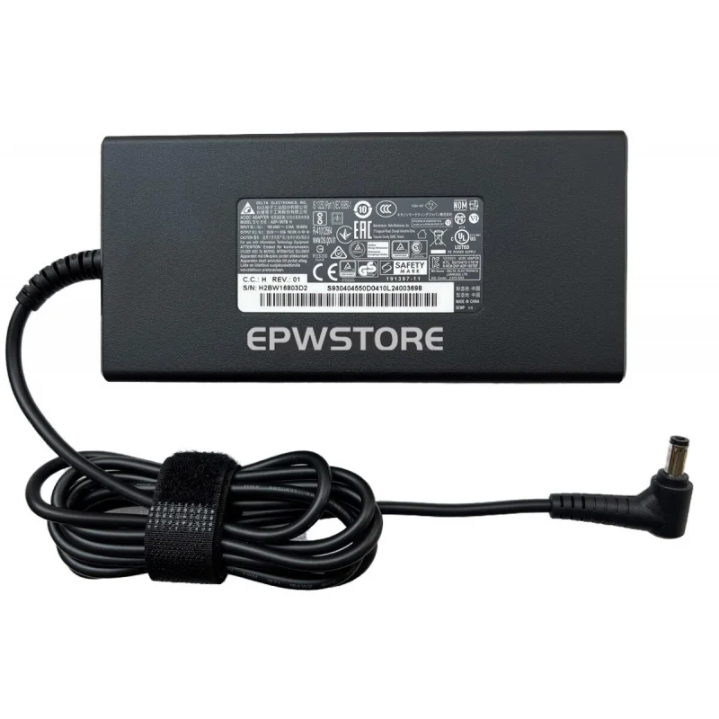 CS+DELTA 20V 9A 180W AC Adapter Charger For MSI GV62 GV72 GS75 GS63VR GS65