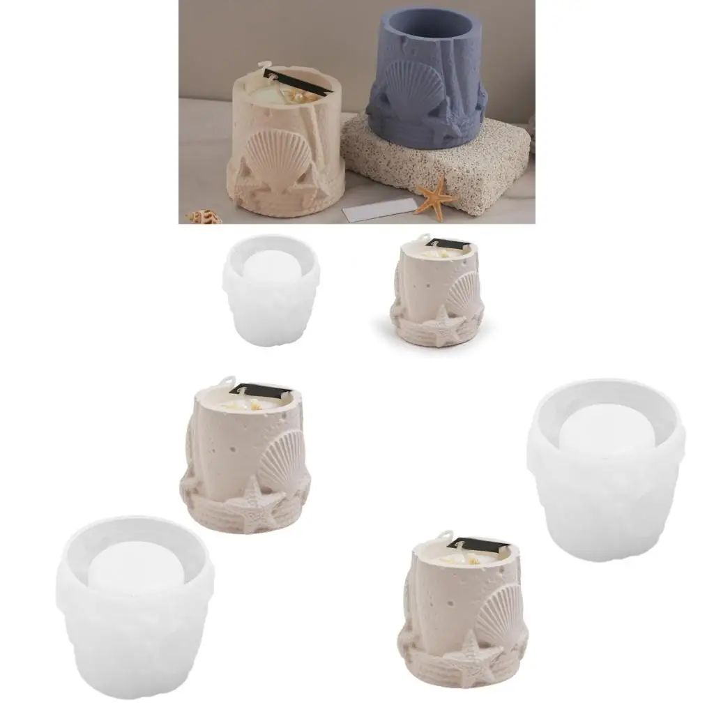 Shells Mould Silicone Tray for Epoxy Resin Castes Sea Snail Jewelry Plate Holder Art Craft Home Decoration