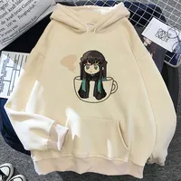 Muichiro Tokito Graphic Print Hooded Demon Slayer Anime Clothing Men Women Hoodies Tracksuit Unisex Pullover Harajuku Sweatshirt