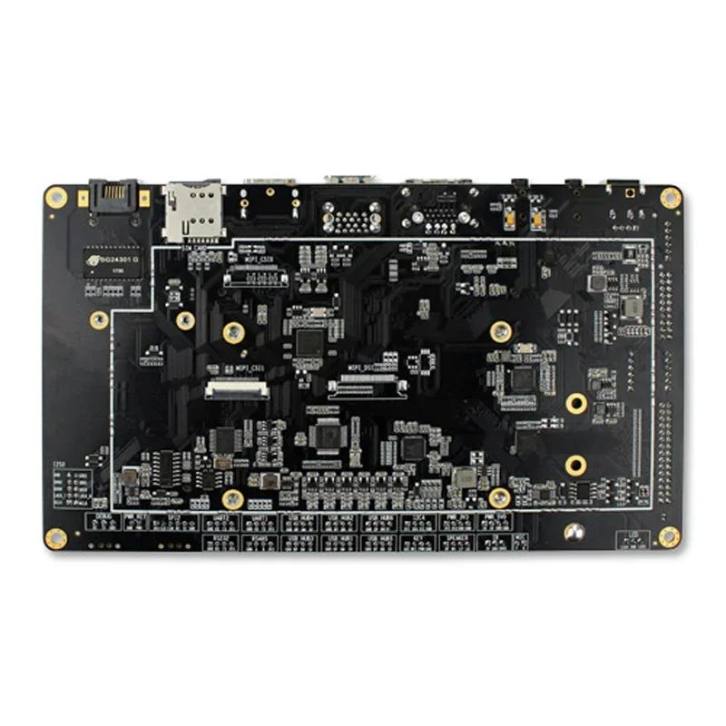 Imagem -02 - Placa de Desenvolvimento do Computador Desktop do Mini pc Placa-mãe Android 8.1 7.1 Rockchip Rk3399 2gb Ddr 16gb Emmc