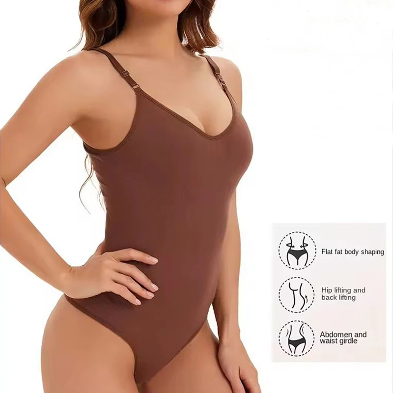 Bodysuit Shapewear Women Full Body Shaper Tummy Control Hip Butt Lifter Corset Thigh Reductive Slimming Waist Trainer Underwear