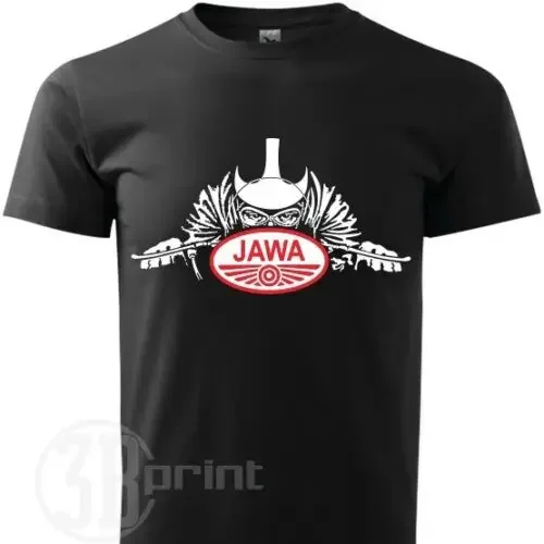 Jawa motocicleta hombres camiseta Jawa Fans motocicleta partes superiores nuevas camisetas de algodón personalizado Aldult adolescente Unisex Impresión Digital Xs-5Xl