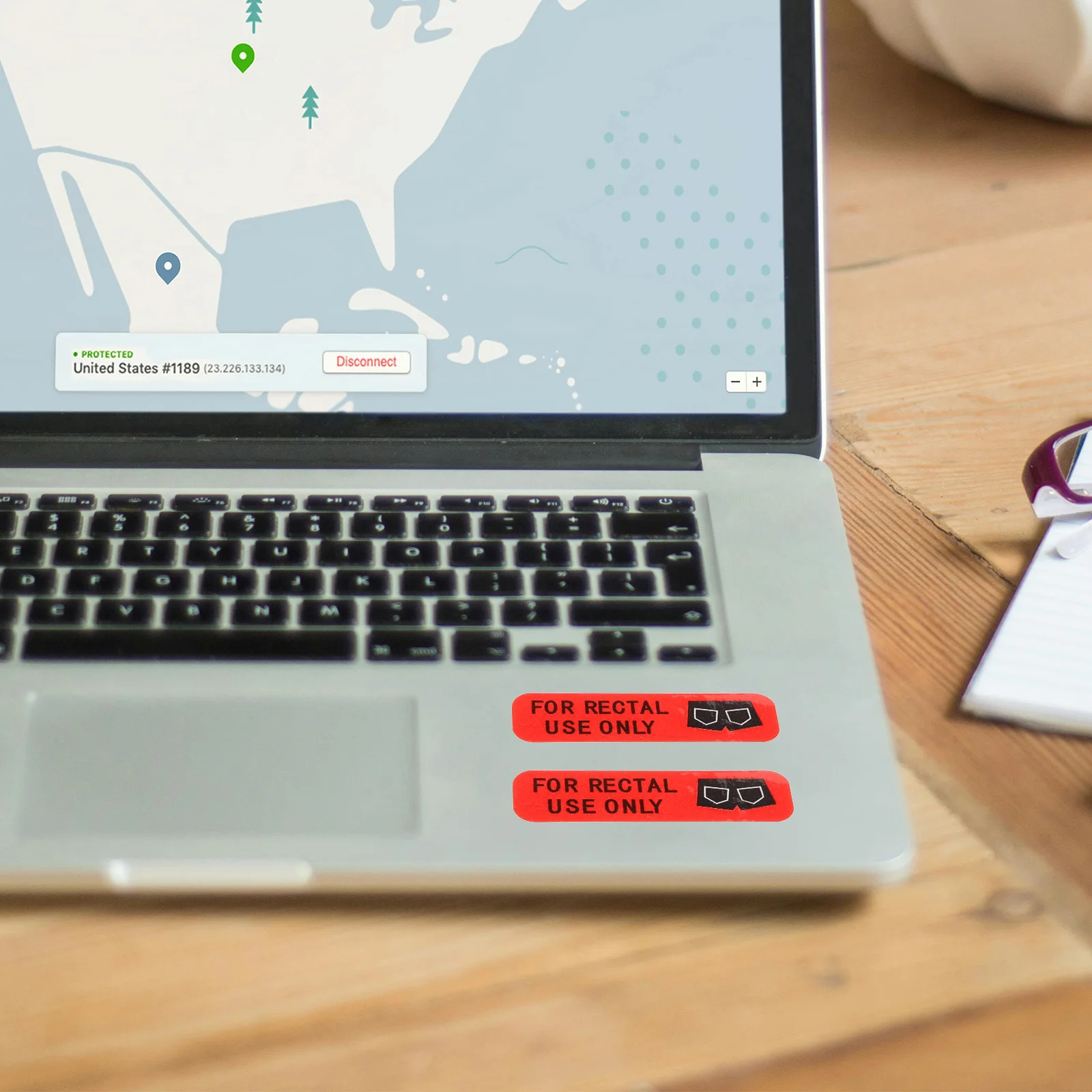 500 Rektal-Aufkleber, dekorative wasserfeste Anhänger für Laptops, Skateboards, Reisetaschen, lustige Aufkleber, Halloween-Partyzubehör