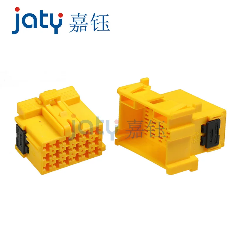 1set 18-Pin automotive power amplifier connector, FAW Heavy duty ABS EBS male and female butt harness plug 1-967624-4 1-967629-4