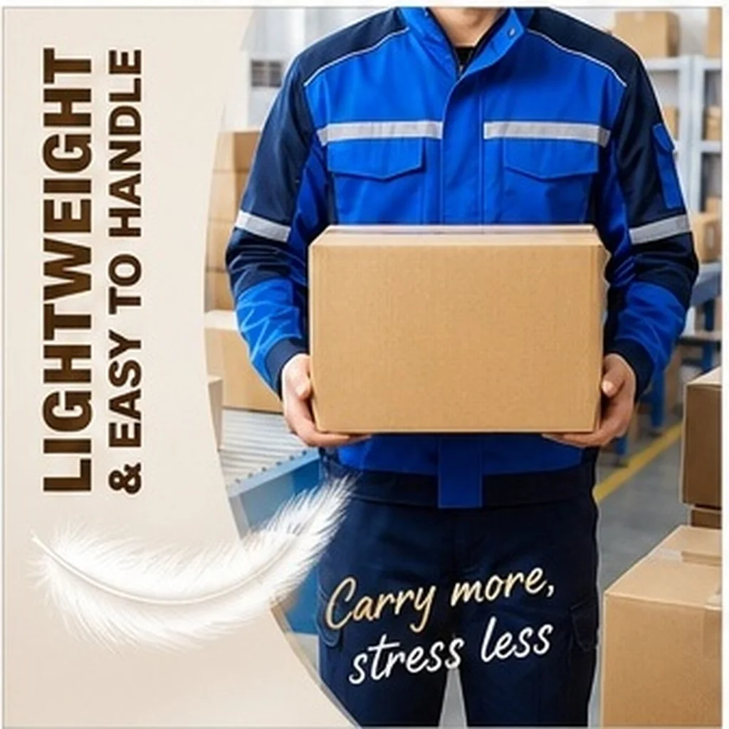 5Pcs Thick Corrugated Cardboard Shipping Boxes Superior Shock Absorption Foldable Compact Storage Moving Packing