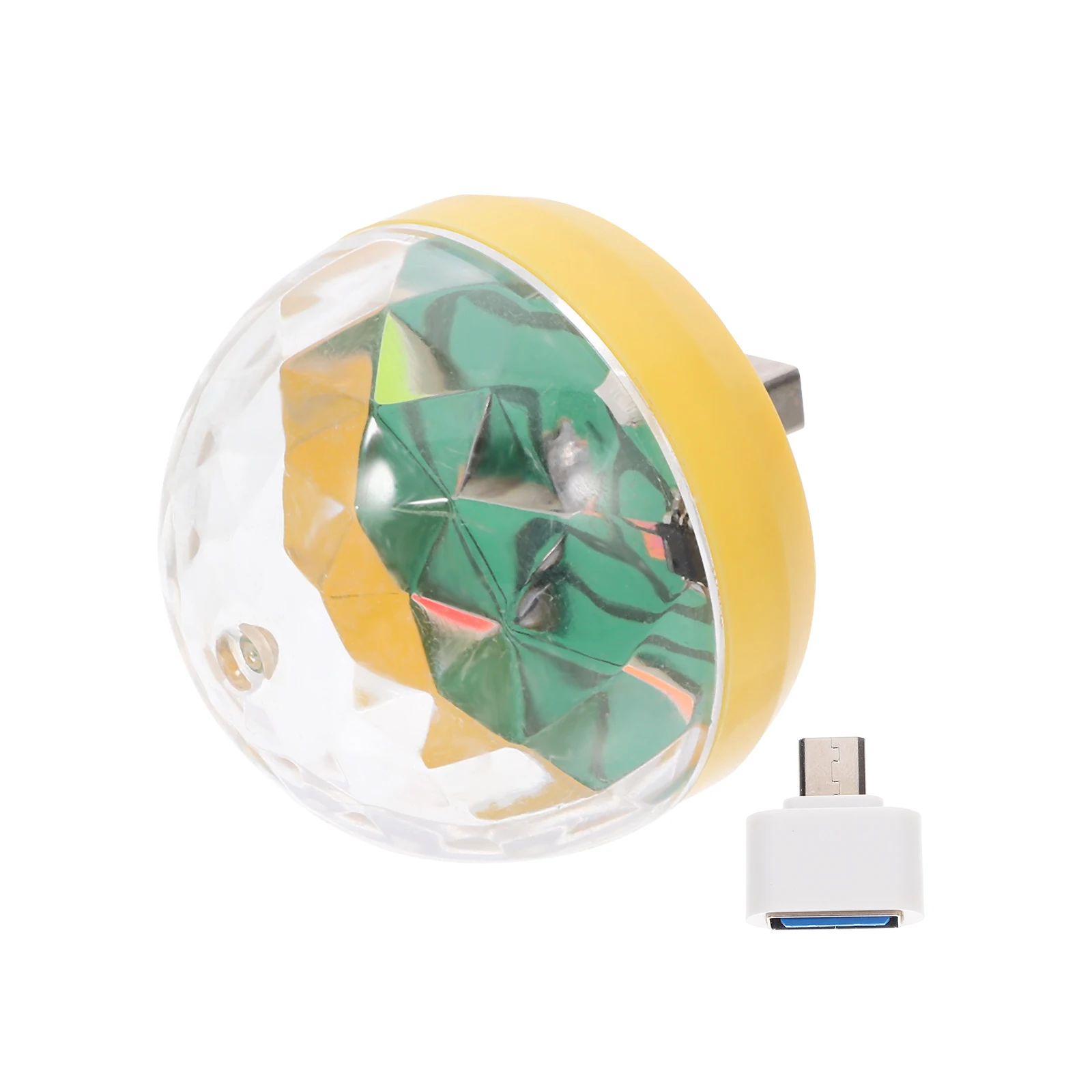 

Mini LED Lamp USB Powered Disco Lights DJ Lighting Stage Ball Karaoke Activated Effect