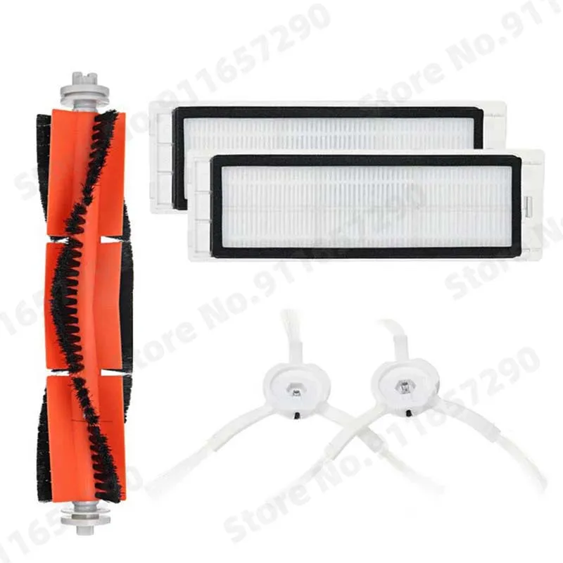 Untuk Xiaomi 1S 1st Serta Roborock S50 S5 Max Mijia HEPA Filter Sikat Sisi Sikat Utama Robot Vacuum Cleaner Aksesoris