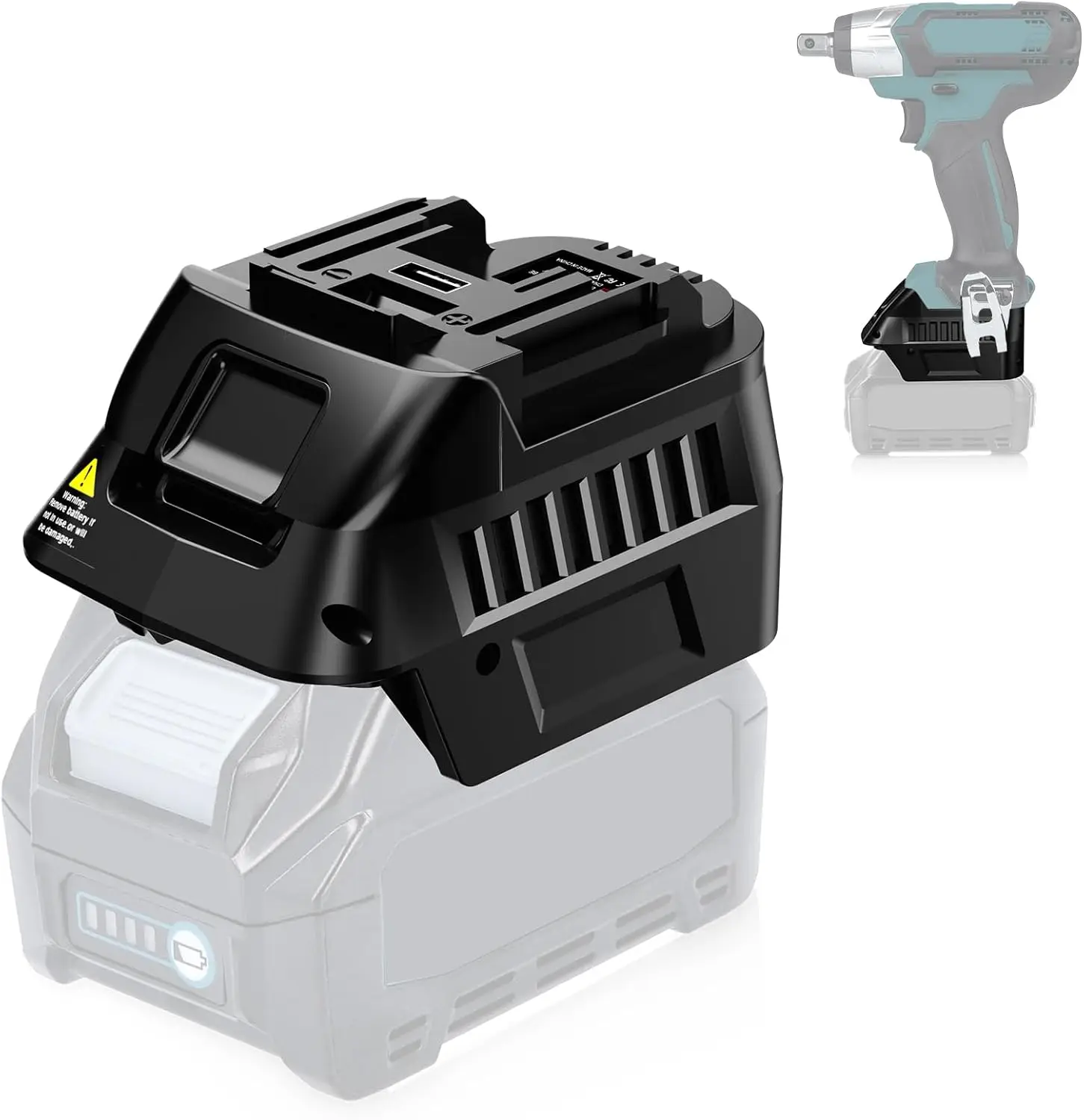 

for Makita 40V to 18V Battery Adapter for Makita 40V Battery Convert to Work for Makita 18V Cordless Power Tool