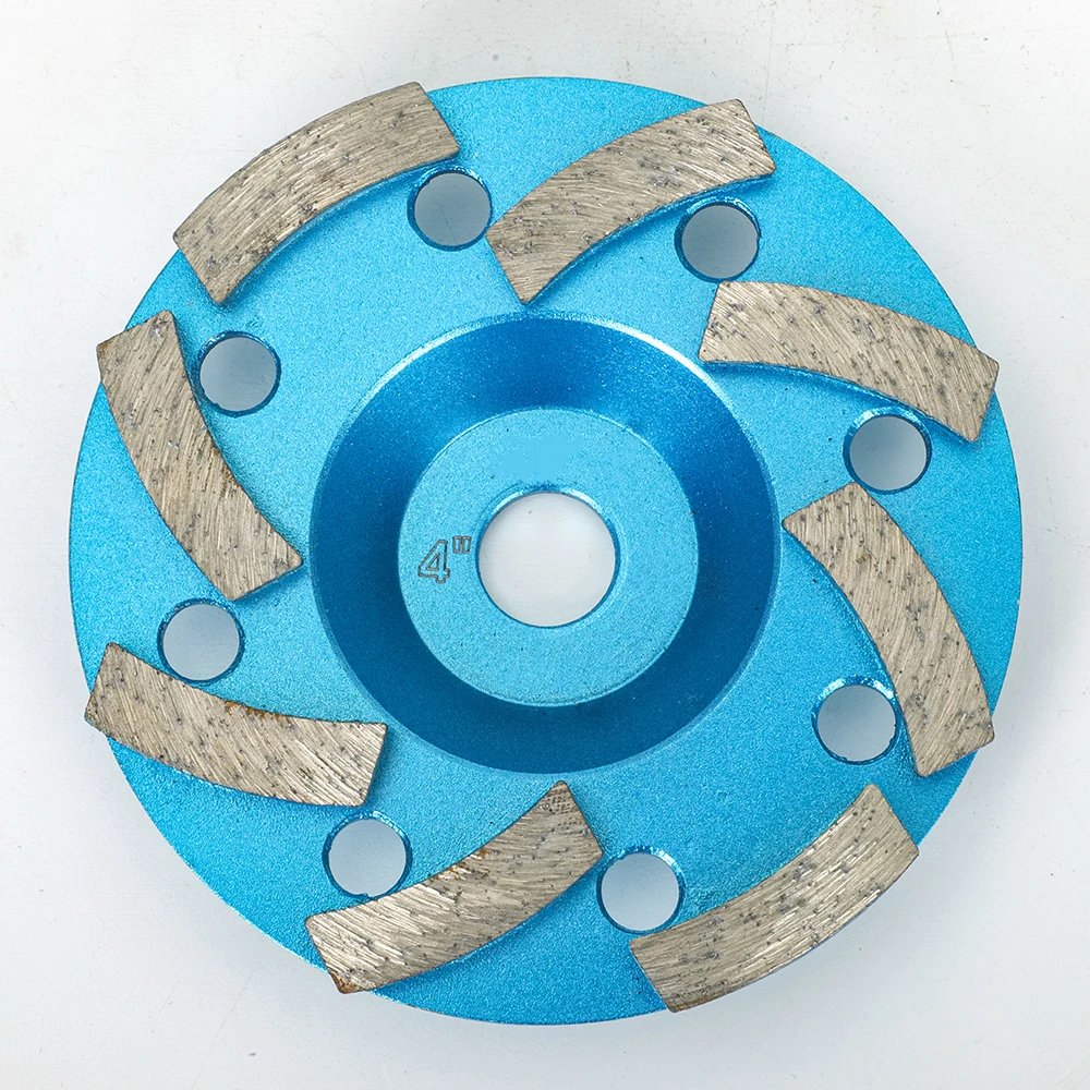 4 Inch 100mm Diamond Grinding Block Polishing Wheel Cement Concrete Metal Plate Grinding Bowl Stone Floor For Grinder Machine