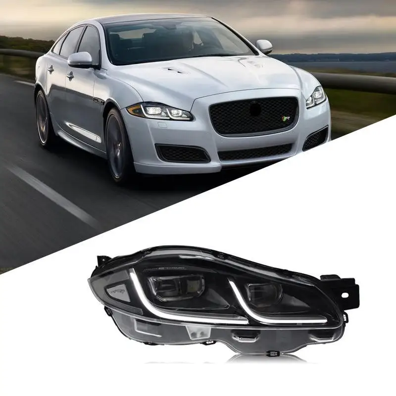 

LED Headlights For Jaguar XJL 2012-2019 Old Lift New Version Plug And Play High Quality Car Headlights