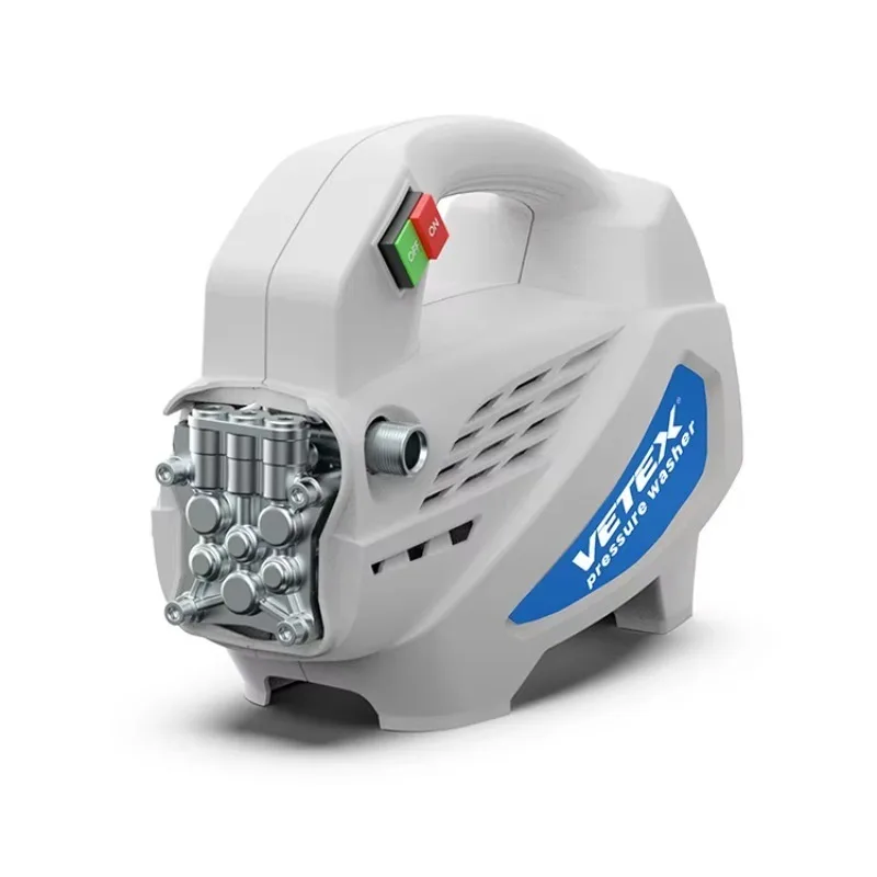 Промышленный класс, супермощный переменный ток, 220 В, 1600 Вт, 9 л, 13 МПа, 130 бар, очиститель высокого давления, автомойка с аксессуарами