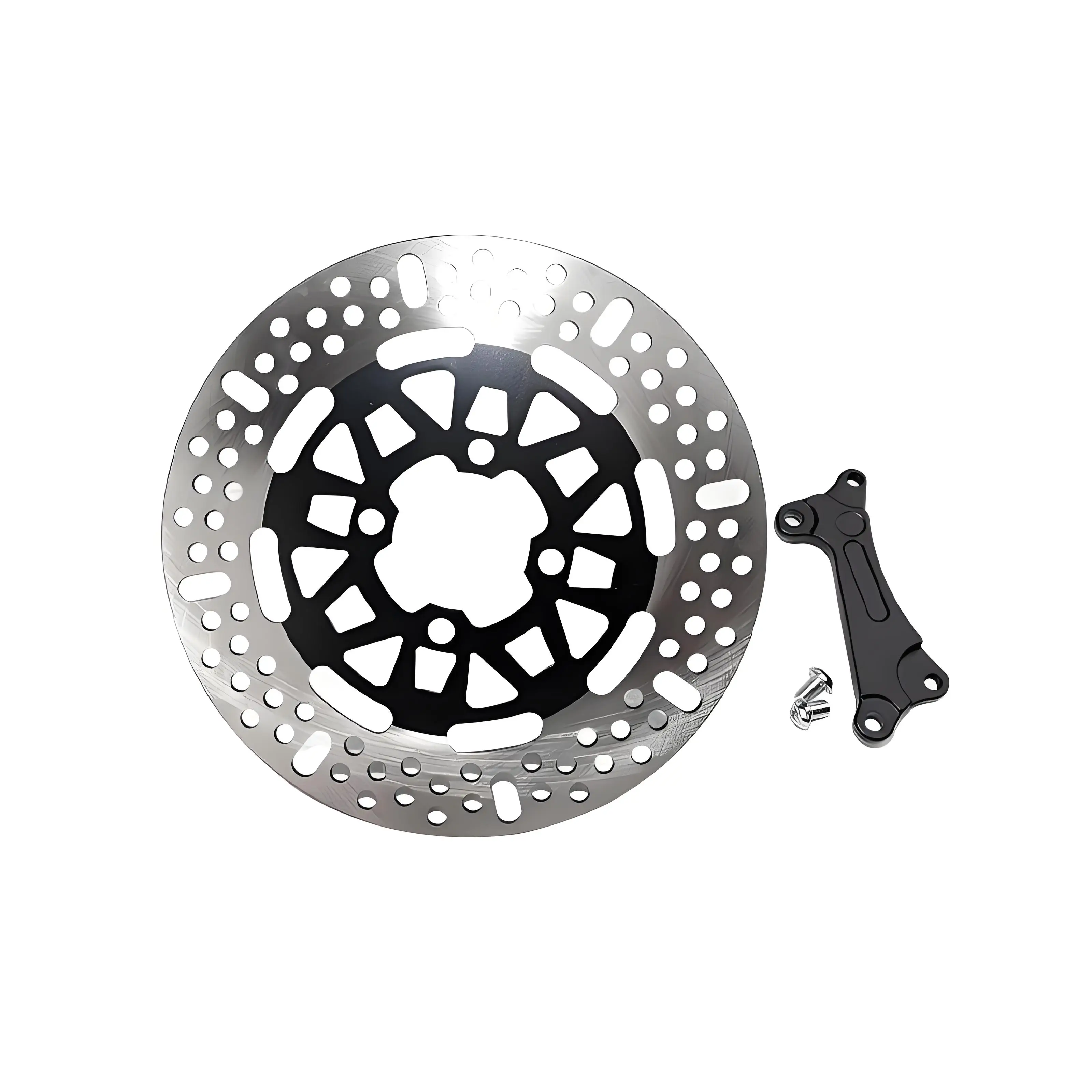 العالمي CNC الألومنيوم العائمة قرص الفرامل القرص 260 مللي متر ثقب الملعب 57 مللي متر ل سكوتر الرياضة-الدراجة لملحقات الدراجة النارية