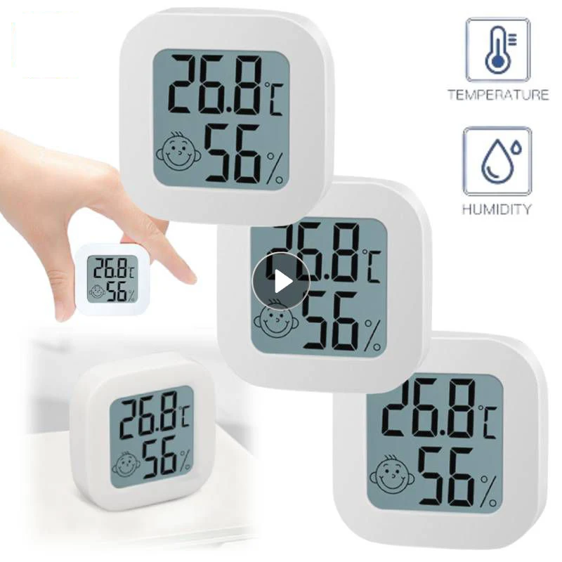 Smart WiFi Zigbee Temperature Humidity Sensor Indoor Hygrometer Thermometer With LCD Display Support Alexa Google Hom FUT147