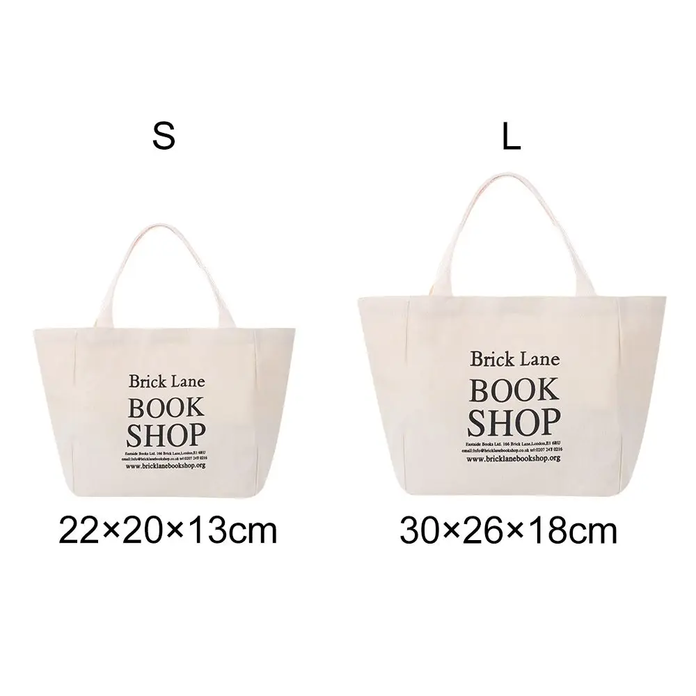 New Canvas Lunch Box Picnic Tote Cotton Cloth Small Handbag Pouch Dinner Container Food Storage Bags For Office Lady